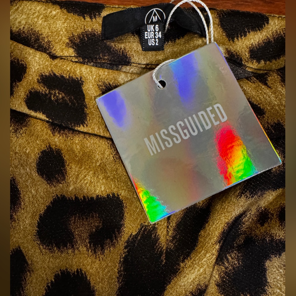 Missguided + Leopard Print Flare Pants - Picture 2 of 6